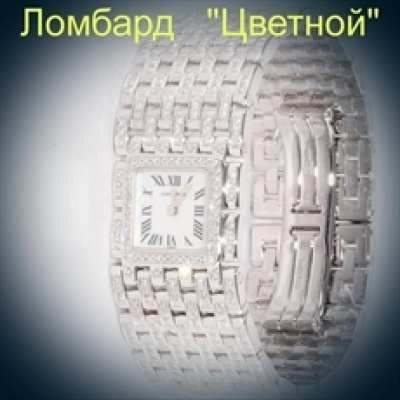 Швейцарские часы Cartier  Panthere White 
Gold with Diamonds