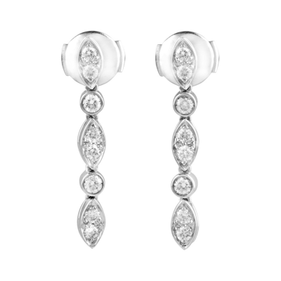 Ювелирное изделие Tiffany & Co  
Jazz серьги Pt 950