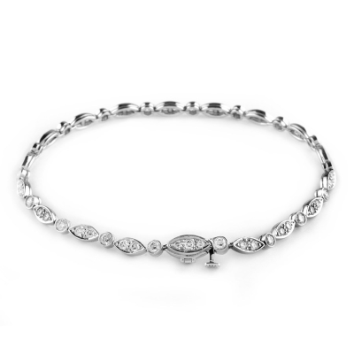 Ювелирное изделие Tiffany & Co  
Jazz Bracelet in Platinum 950