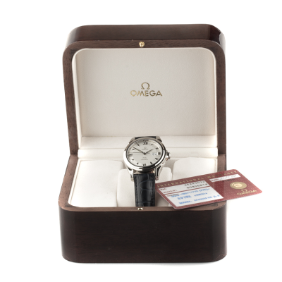 Швейцарские часы Omega  
De Ville White Gold