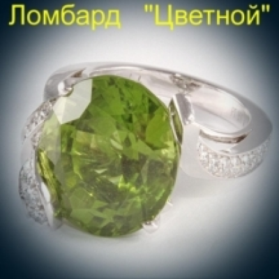 Ювелирное изделие Van Cleef & Arpels  кольцо с зелёным перидотом
