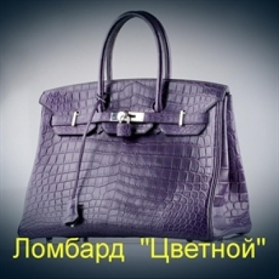 Аксессуар Hermes Сумка 35mm Amethyst Crocodile Birkin Bag