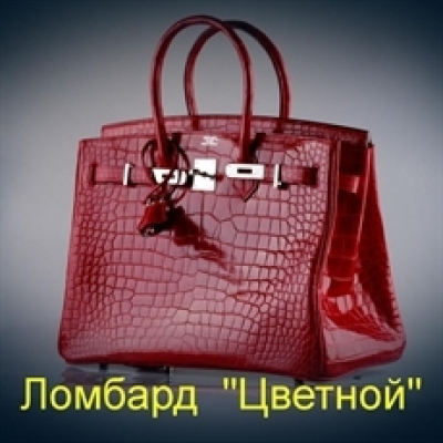 Аксессуар Hermes Сумка Braise Porosus Crocodile 35cm Birkin Bag with Palladium Hardware