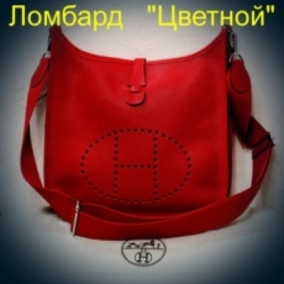 Аксессуар Hermes Сумка Clemence Evelyne III PM-Red