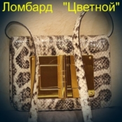 Аксессуар Tom Ford  Medium Anaconda Natalia Bag
