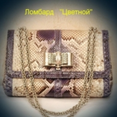 Аксессуар Christian Louboutin Сумка Sweet Charity Python
