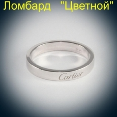 Ювелирное изделие Cartier  
кольцо Pt950