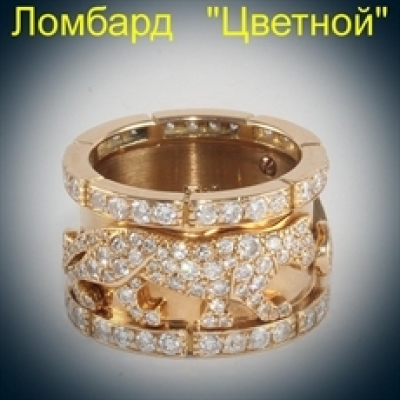 Ювелирное изделие Cartier  кольцо 
с бриллиантами
