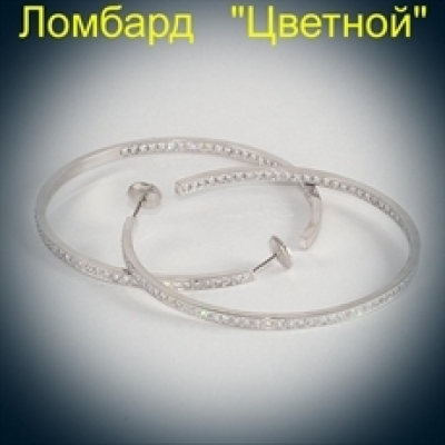 Ювелирное изделие Cartier  серьги с бриллиантами размера XL