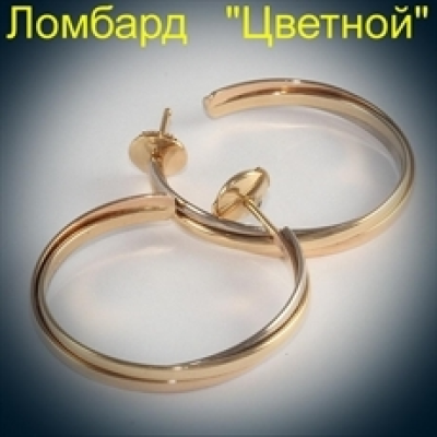 Ювелирное изделие Cartier  
"Triniti" серьги