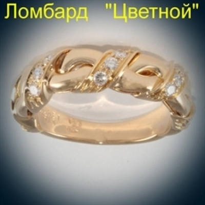 Ювелирное изделие Chaumet  кольцо 
с бриллиантами