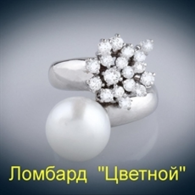 Ювелирное изделие Tasaki  кольцо с жемчугом и бриллиантами