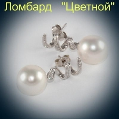 Ювелирное изделие Pinctada  серьги 
с жемчугом