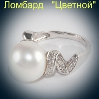 Ювелирное изделие Pinctada  кольцо 
с жемчугом