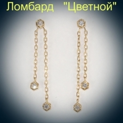 Ювелирное изделие Piaget  серьги 
с бриллиантами