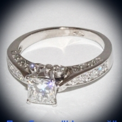 Ювелирное изделие No name Кольцо с бриллиантом 1.01 ct
