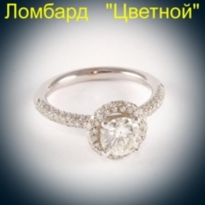 Ювелирное изделие No name Кольцо с бриллиантом 1,08ct