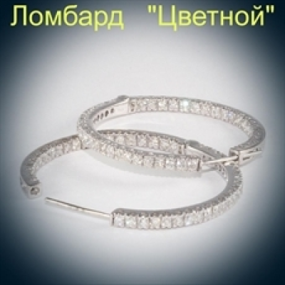 Ювелирное изделие No name Серьги с бриллиантами