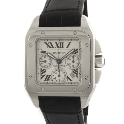 Швейцарские часы Cartier  
Santos 100