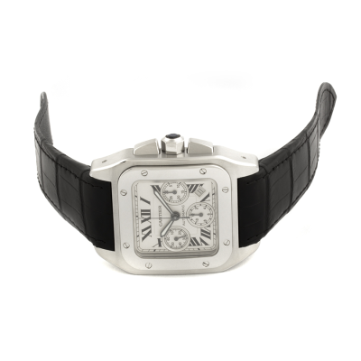 Швейцарские часы Cartier  
Santos 100