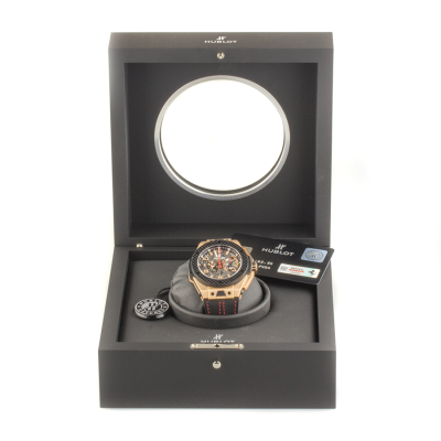 Швейцарские часы Hublot  
Big Bang UNICO Ferrari 
King Gold Carbon