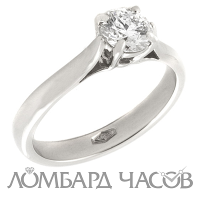 Ювелирное изделие No name Кольцо с бриллиантом 0.71 ct