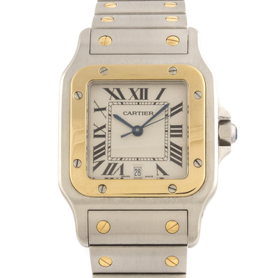 Швейцарские часы Cartier  Santos 
Square Ladys