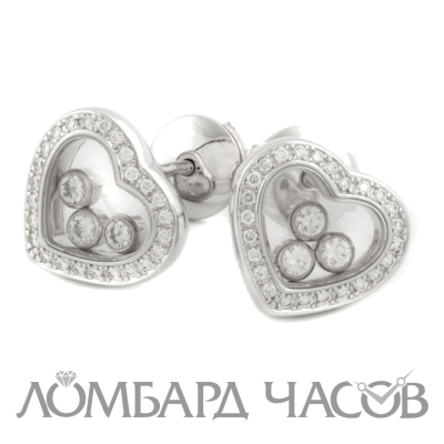 Ювелирное изделие Chopard  
серьги Happy Diamonds