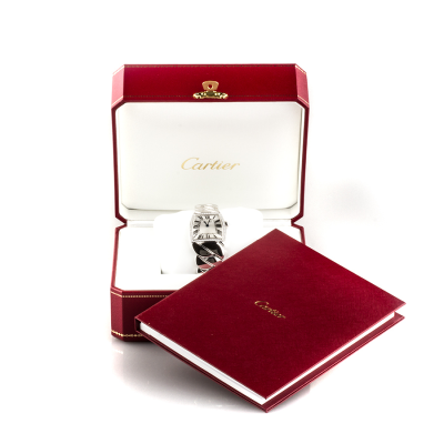 Швейцарские часы Cartier  La Dona 
White Gold Large Size