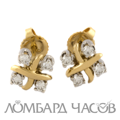 Ювелирное изделие Tiffany & Co  
серьги с бриллиантами