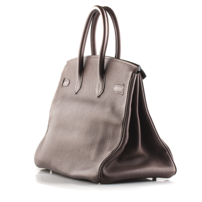Аксессуар Hermes  
35mm Togo Leather Birkin Bag Palladium Hardware