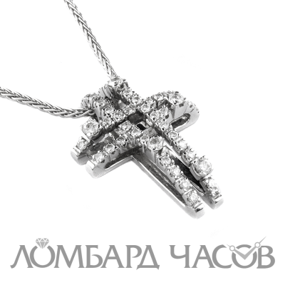 Ювелирное изделие Damiani  
крест с бриллиантами