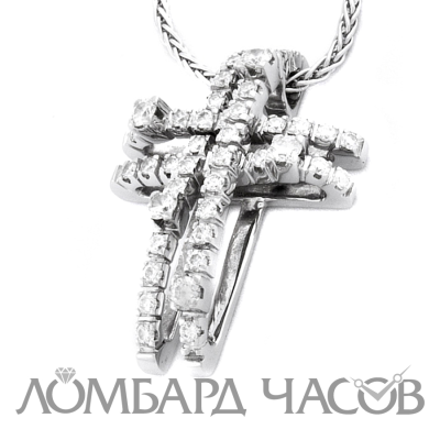 Ювелирное изделие Damiani  
крест с бриллиантами