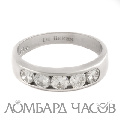 Ювелирное изделие De Beers  
кольцо с бриллиантами