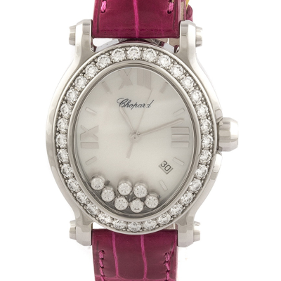 Швейцарские часы Chopard  Happy Sport Diamond Mother of Pearl Dial Steel