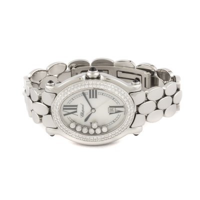 Швейцарские часы Chopard  Happy Sport 
Oval Diamonds