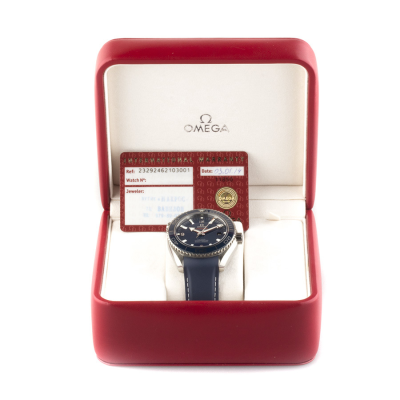 Швейцарские часы Omega  Seamaster Planet Ocean 600 M Co-Axial Titanium Automatic