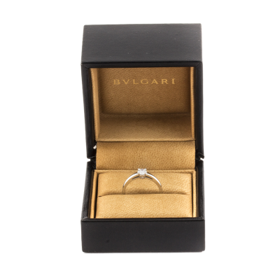 Ювелирное изделие Bvlgari  кольцо 
с бриллиантом 0.35 ct