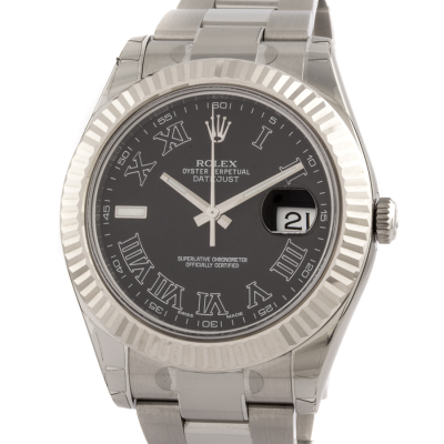 Швейцарские часы Rolex  Datejust Steel and White Gold 41mm