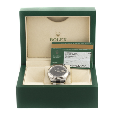 Швейцарские часы Rolex  Datejust Steel and White Gold 41mm