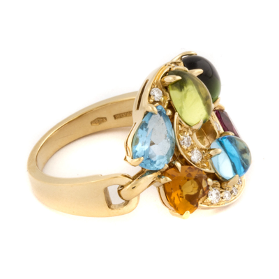 Кольцо Bvlgari  Astrale Concentrica YG Ring
