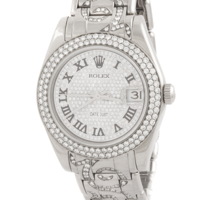 Швейцарские часы Rolex  
Pearlmaster Mid Size