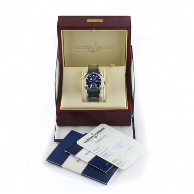 Швейцарские часы Ulysse Nardin  Marine Diver Blue Max Limited Edition 40 mm