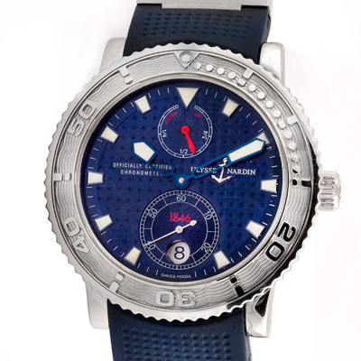 Швейцарские часы Ulysse Nardin  Marine Diver Blue Max Limited Edition 40 mm