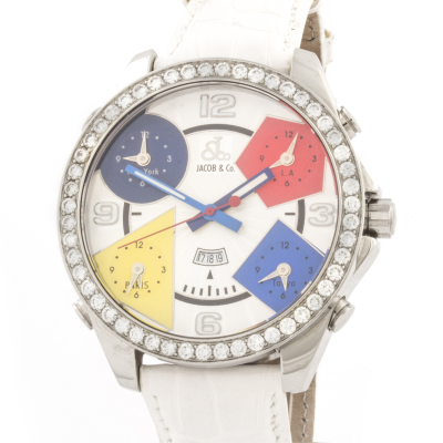 Швейцарские часы Jacob & Co. Jacob & Co 
Five Time Zones 47 mm