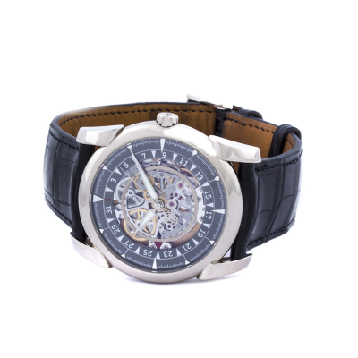 Швейцарские часы Parmigiani  Fleurier Tonda 
White Gold Skeleton Graphite