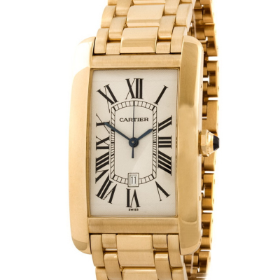 Швейцарские часы Cartier  Tank 
Americaine Large Size
