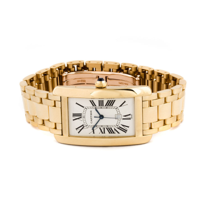 Швейцарские часы Cartier  Tank 
Americaine Large Size