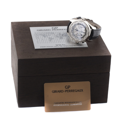 Швейцарские часы Girard-Perregaux  WW.TC
 Chronograph 18K White Gold