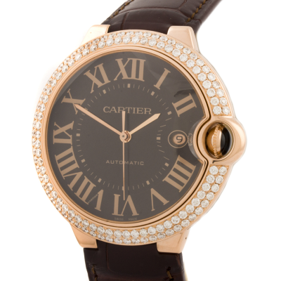 Швейцарские часы Cartier  Ballon Bleu Pink Gold 42 mm